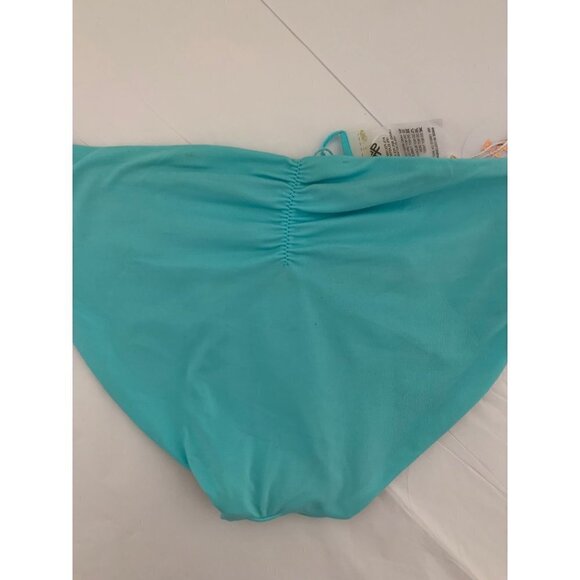 Pilyq Dreamy Blue Reversible Bikini Swim Bottom NEW S - Picture 2 of 4